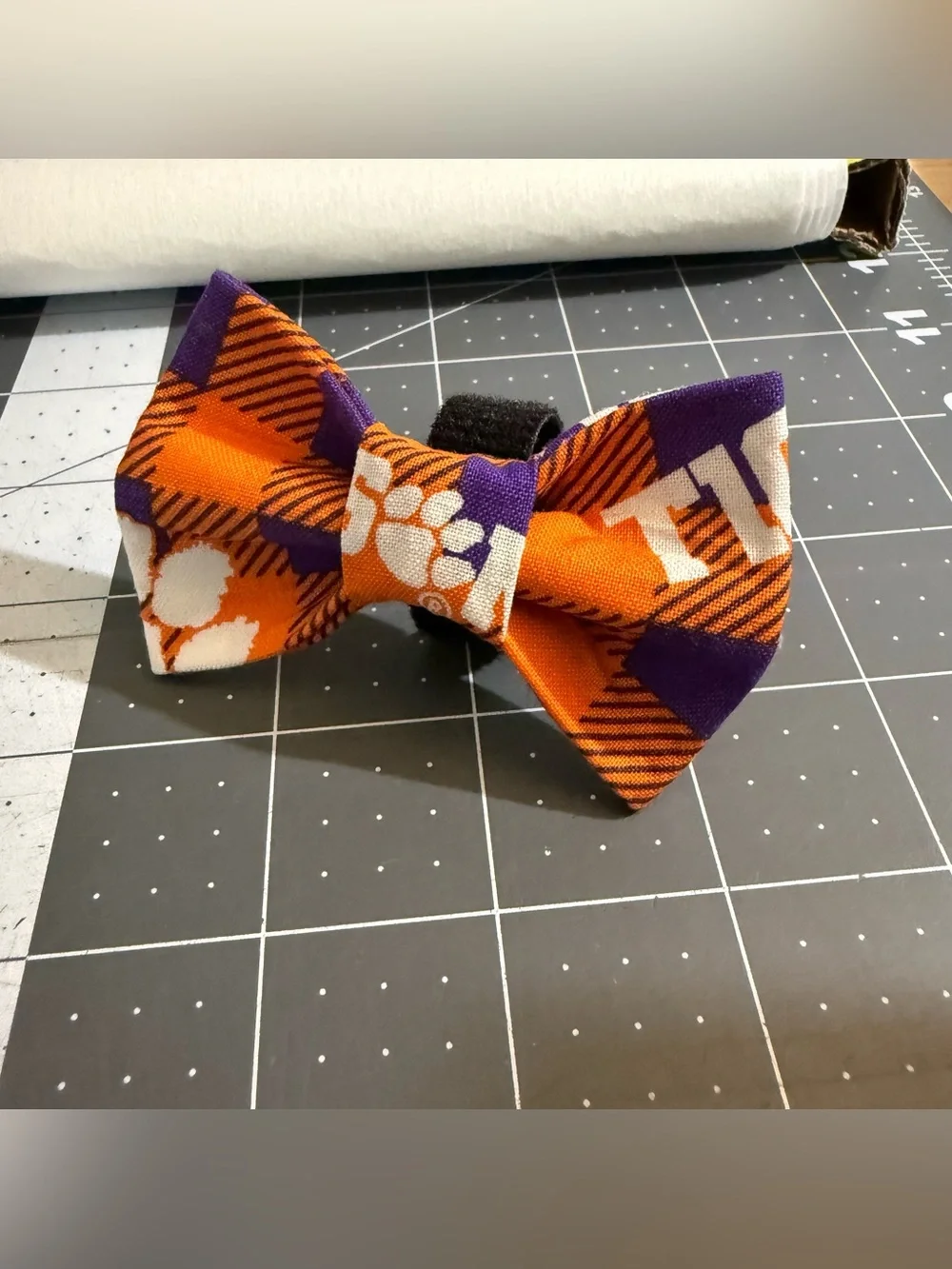 Clemson Pet Bowtie (medium)